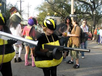 Killer bees are notoriously tough. )