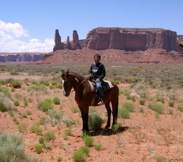 Mixed times on the Navajo Nation (Wikimedia)