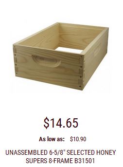 Dadant's 8-frame Illinois-depth hive