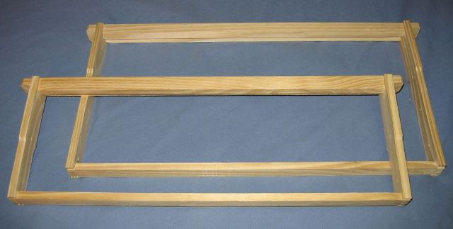 Langstroth frames, the heart of his invention