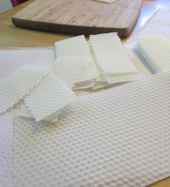 wax rectangles