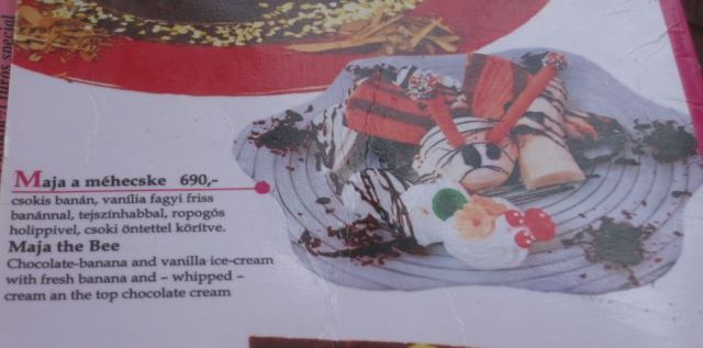 hungarian ice cream restaurant