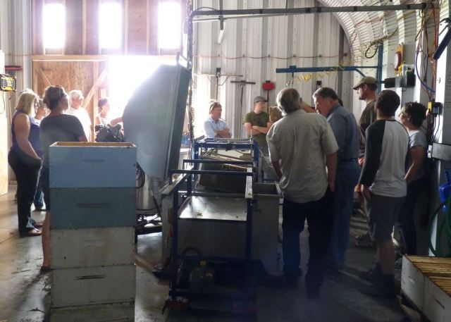 Neil's extracting line