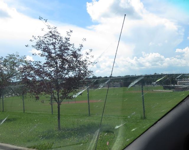 windshield - signs of the flow (reduced)